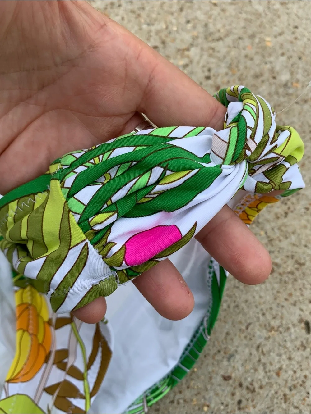 Trina Turk Tropical Swimsuit Bikini Bottoms 8